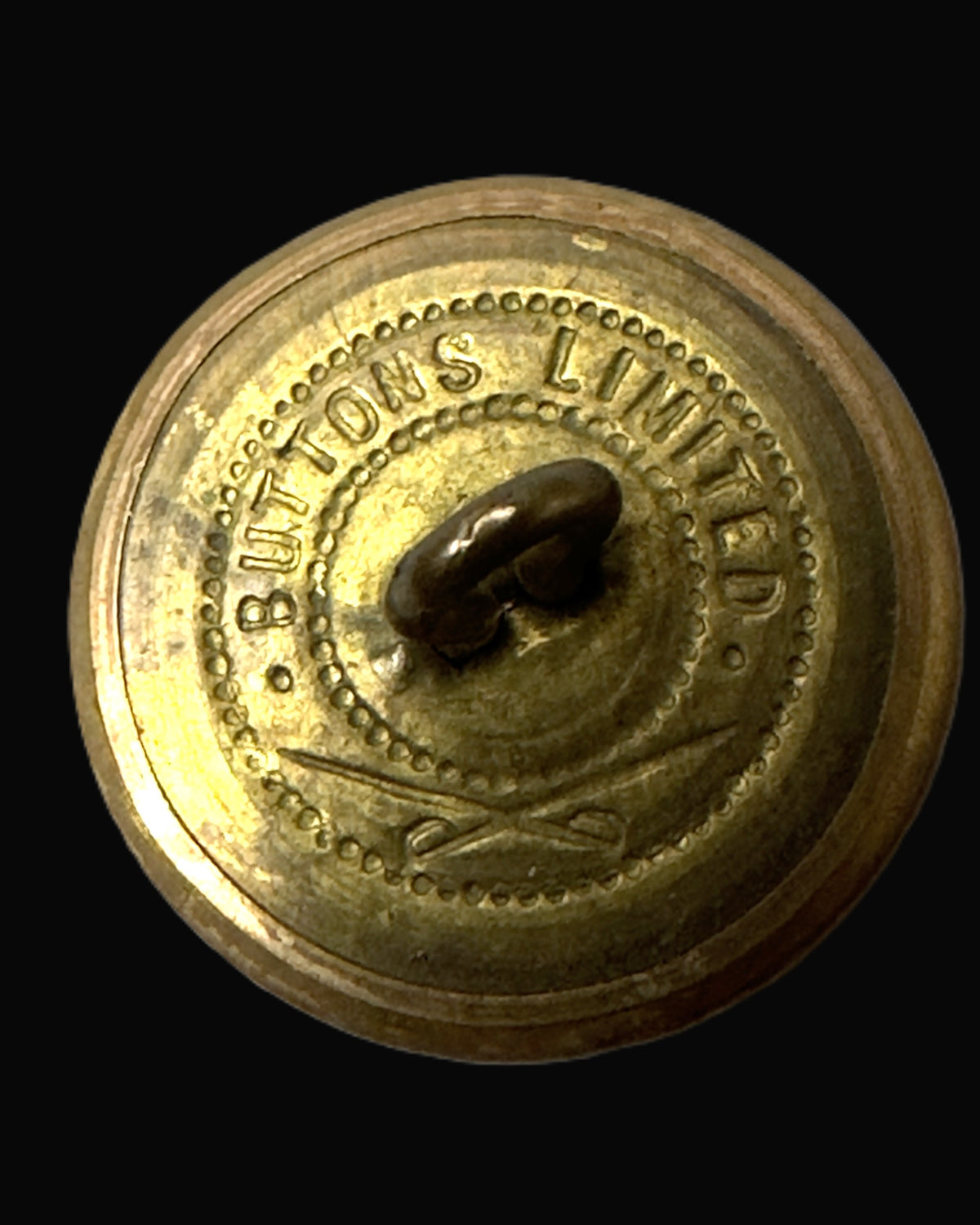 British Royal Navy King's Crown Gilt Uniform Button Set by Buttons Limited