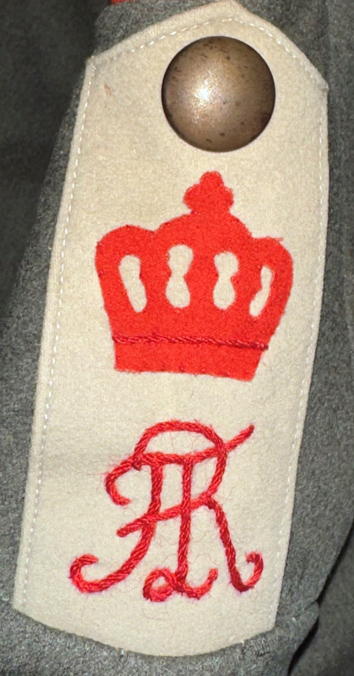 Saxony - Private Purchase Enlisted Man M-1910 Feldgrau Tunic - Infanterie-Regiment Nr 100 - Derrittmeister Militaria Group