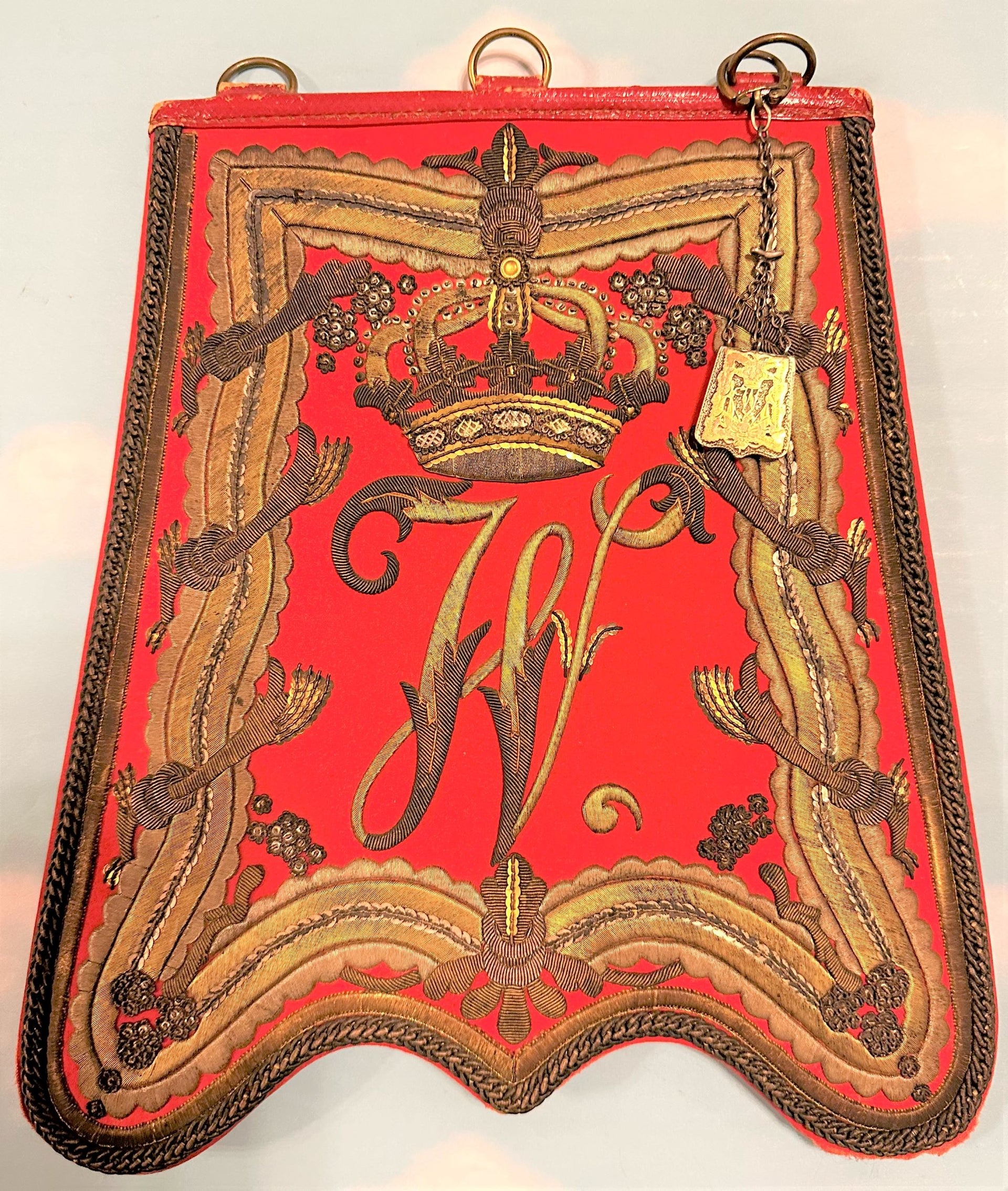 Officer's Private Purchase Säbeltasche - Husaren-Rgt Nr 17 of Braunschweig - Derrittmeister Militaria Group