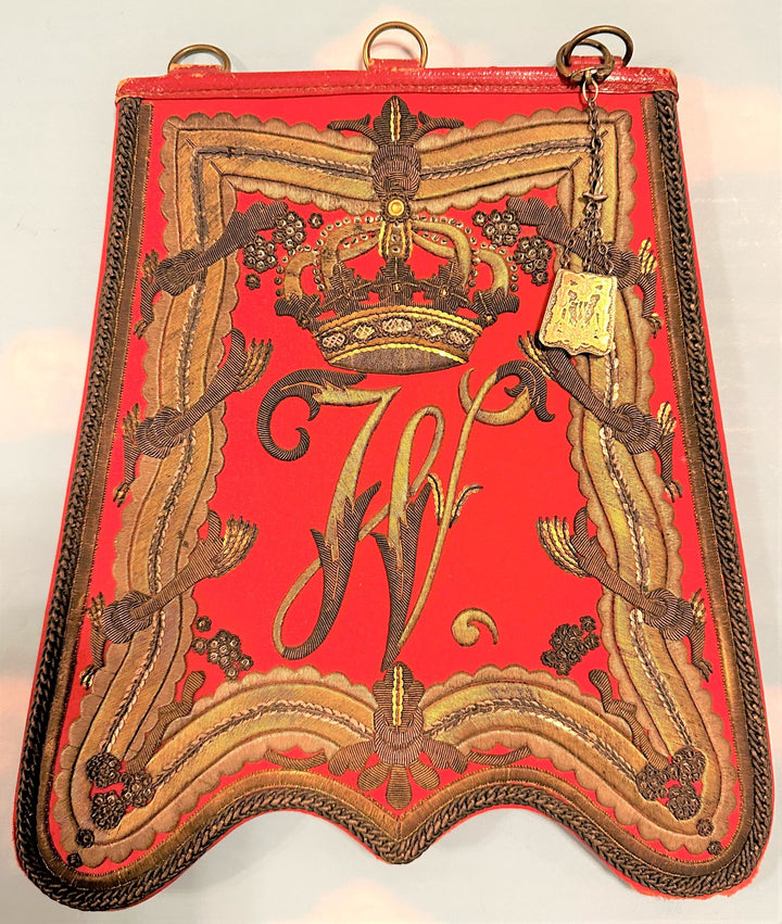 Officer's Private Purchase Säbeltasche - Husaren-Rgt Nr 17 of Braunschweig - Derrittmeister Militaria Group
