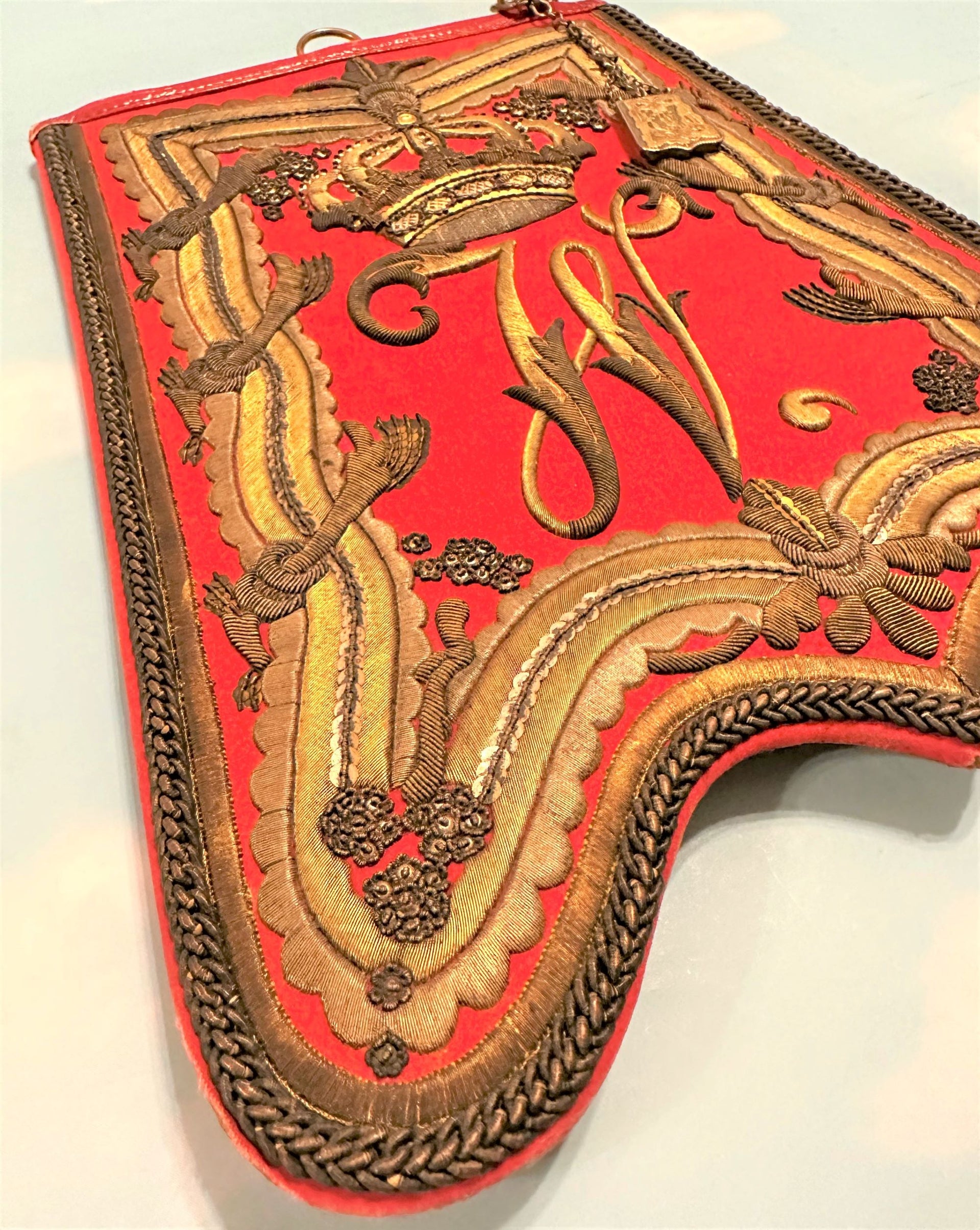 Officer's Private Purchase Säbeltasche - Husaren-Rgt Nr 17 of Braunschweig - Derrittmeister Militaria Group
