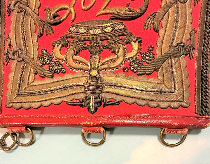 Officer's Private Purchase Säbeltasche - Husaren-Rgt Nr 17 of Braunschweig - Derrittmeister Militaria Group