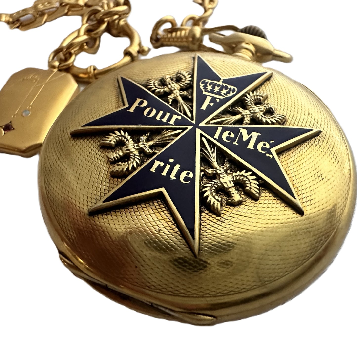 Longines Pocket Watch with Pour le Mérite Emblem