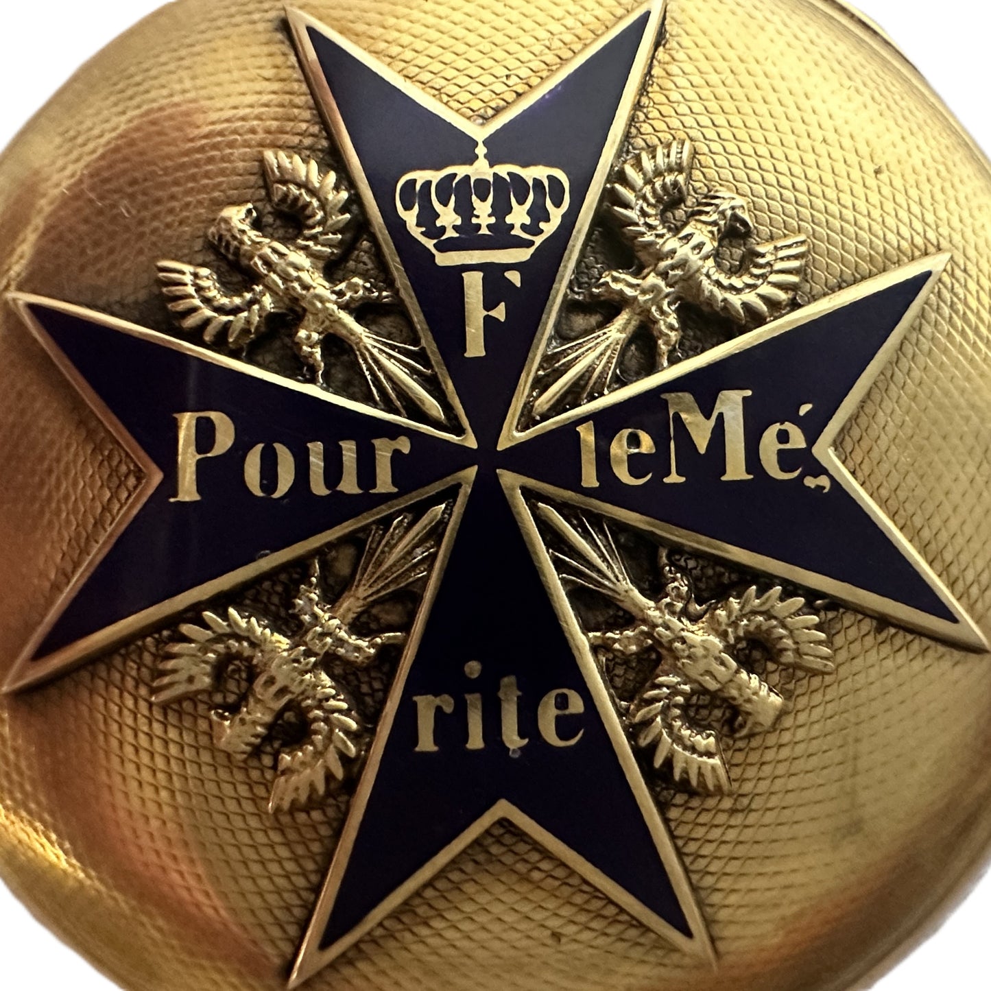 Longines Pocket Watch with Pour le Mérite Emblem