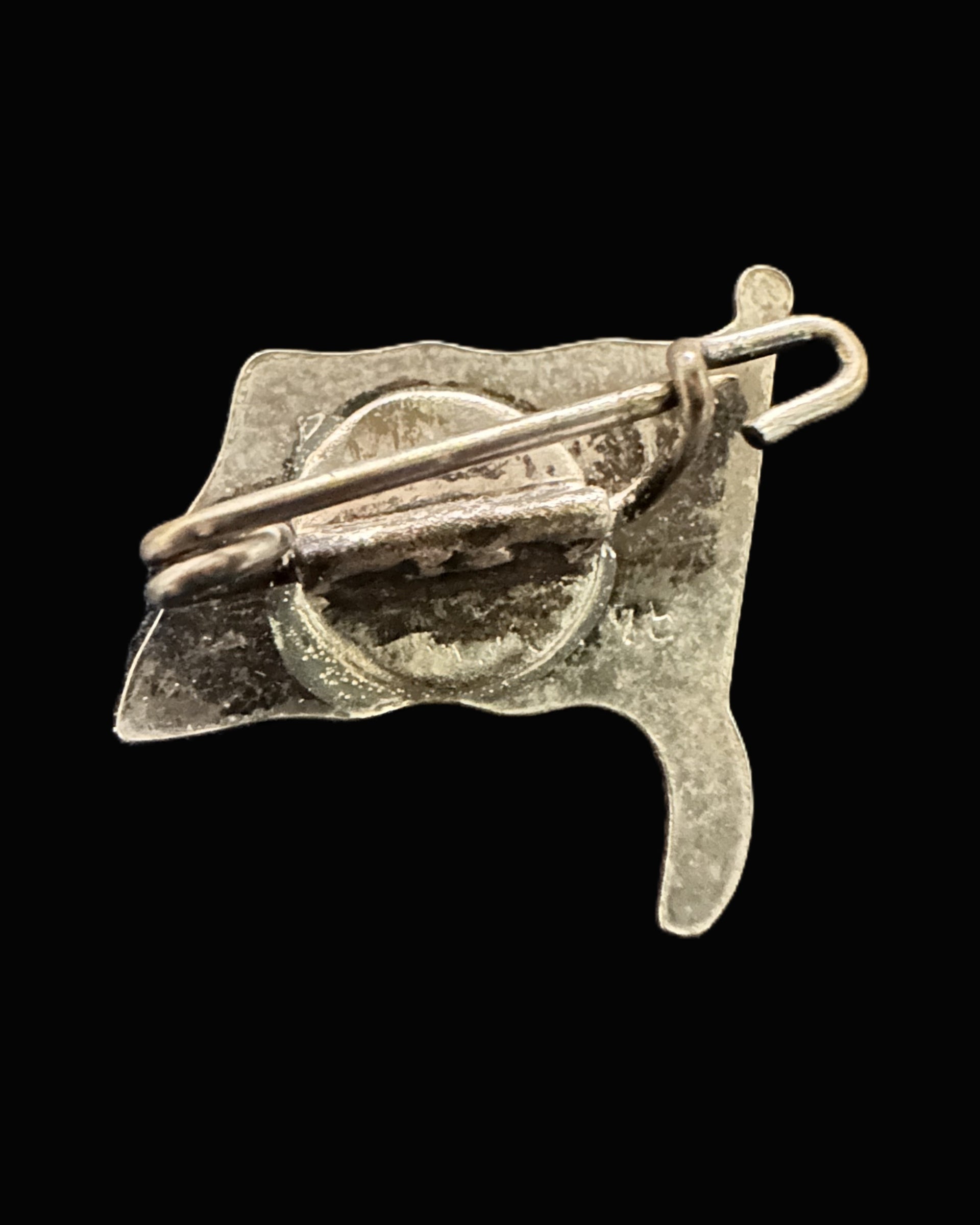Imperial German Naval Enamel Pin – Reichskriegsflagge, c. 1903–1918