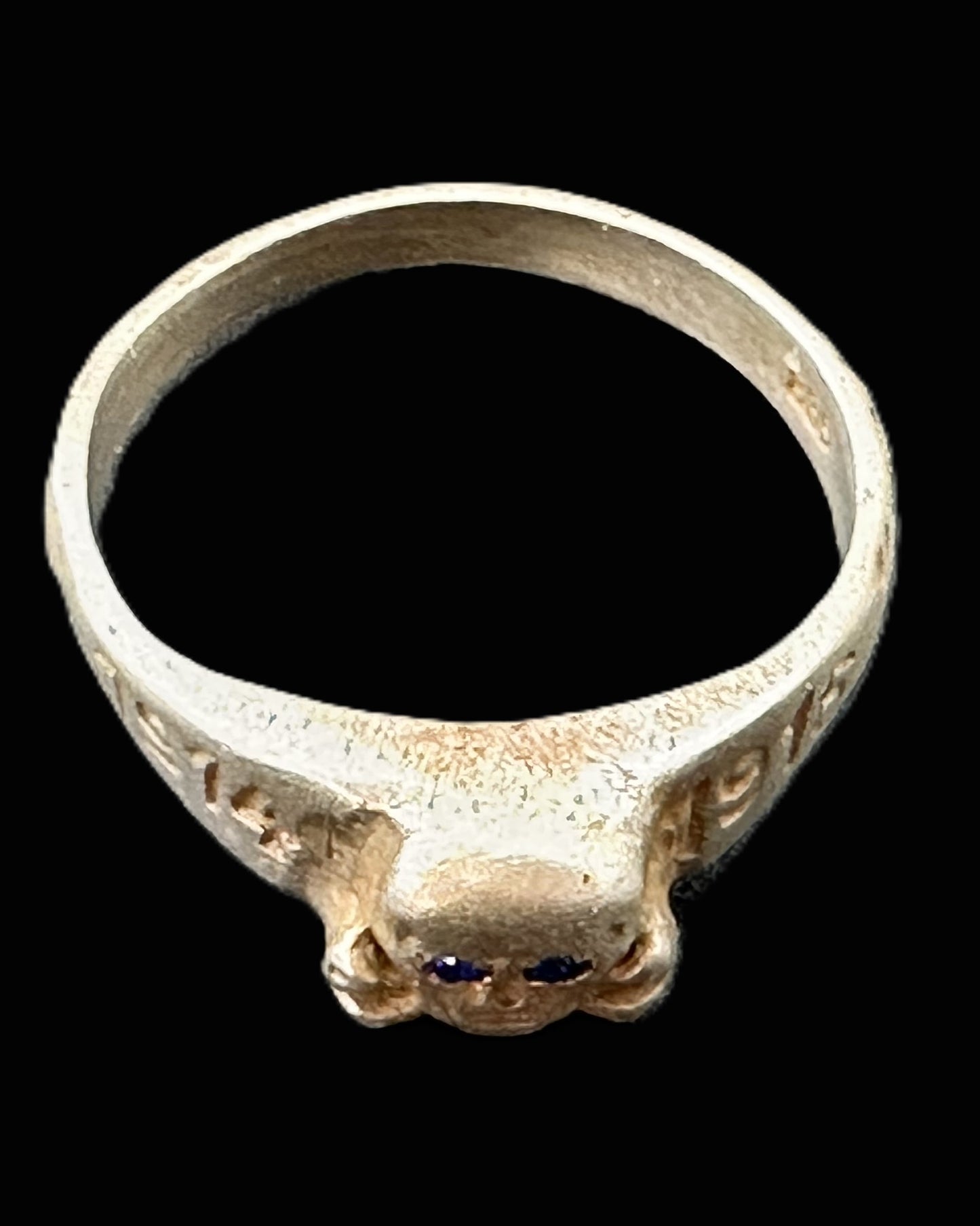 World War I German Trench Ring with Skull Motif (1914-1918)