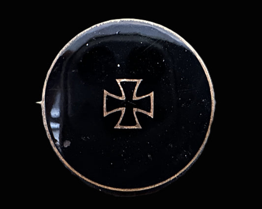 Vintage German Iron Cross Enamel Pin