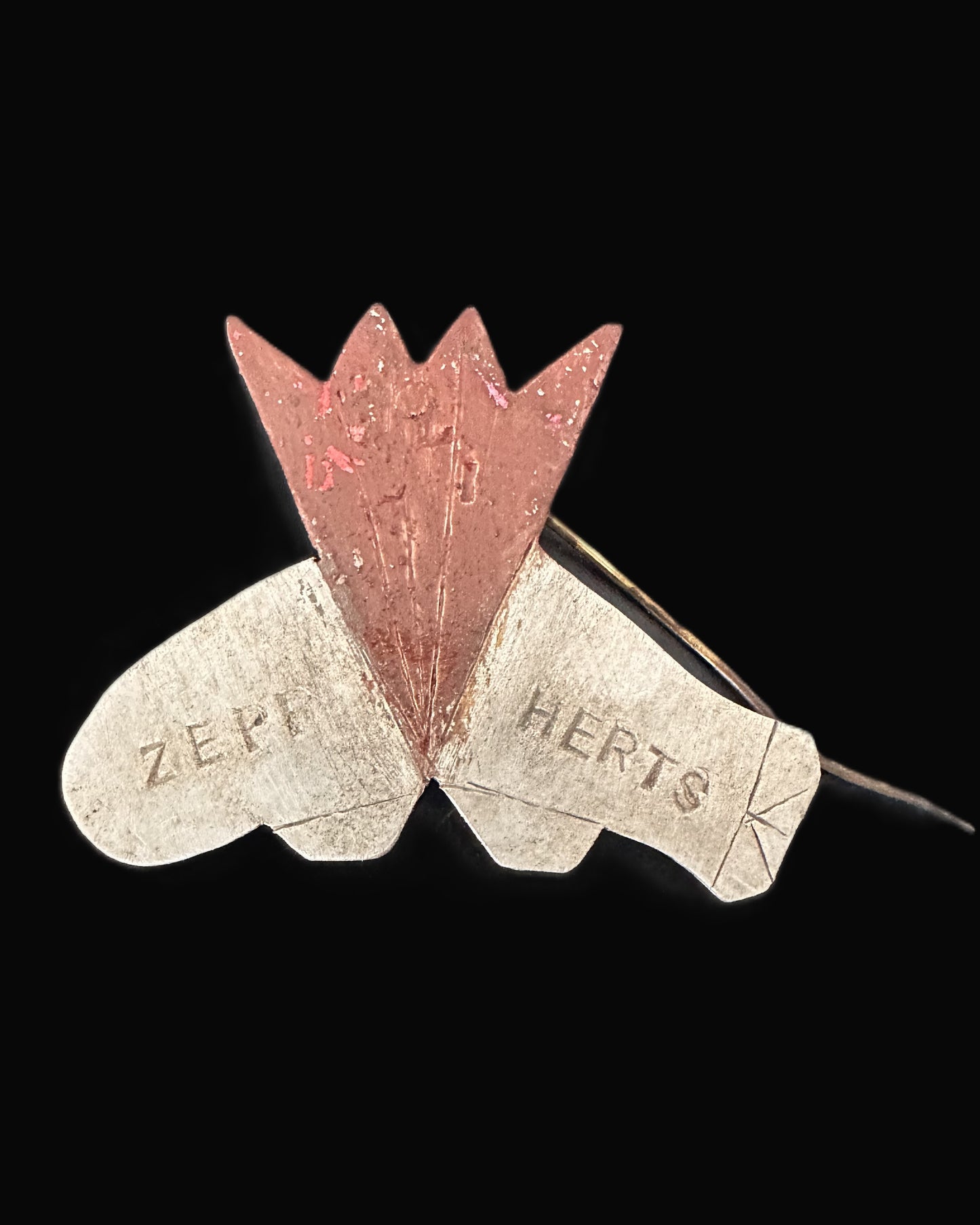 Zeppelin Air Raid Commemorative Pin – Hertfordshire