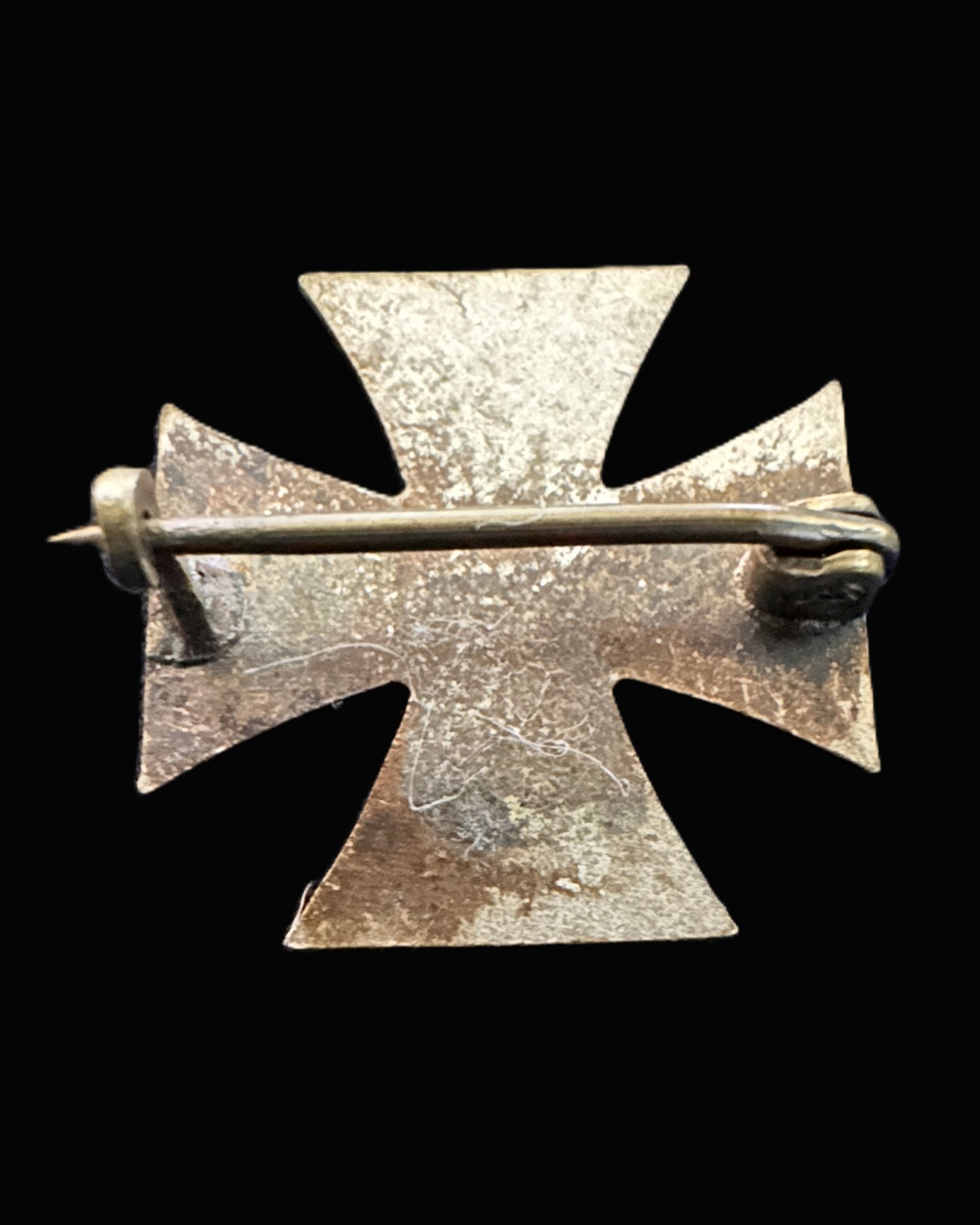 1914 Iron Cross Enamel Stickpin Brooch