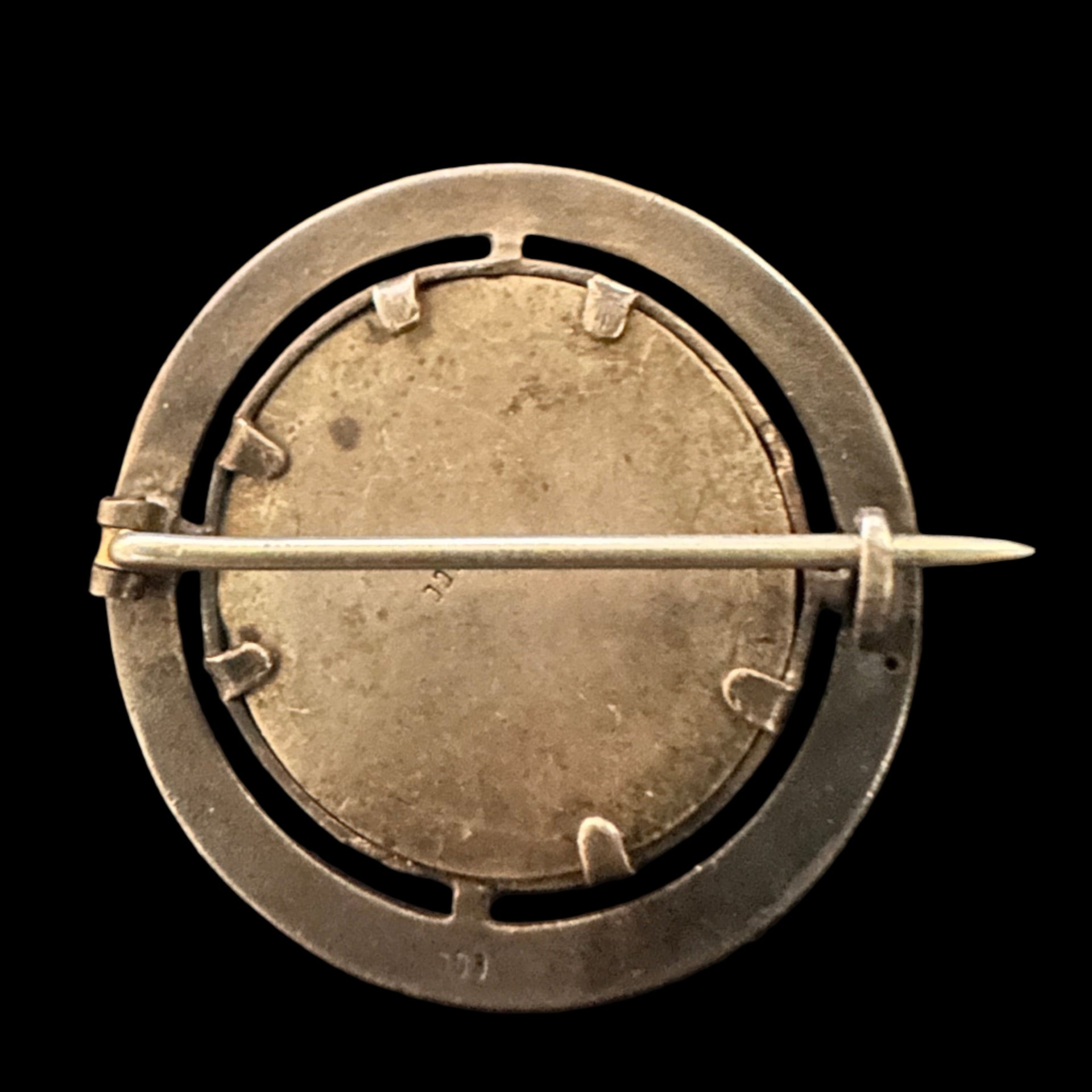Imperial German Soldier’s Photo Brooch – Portrait in Uniform