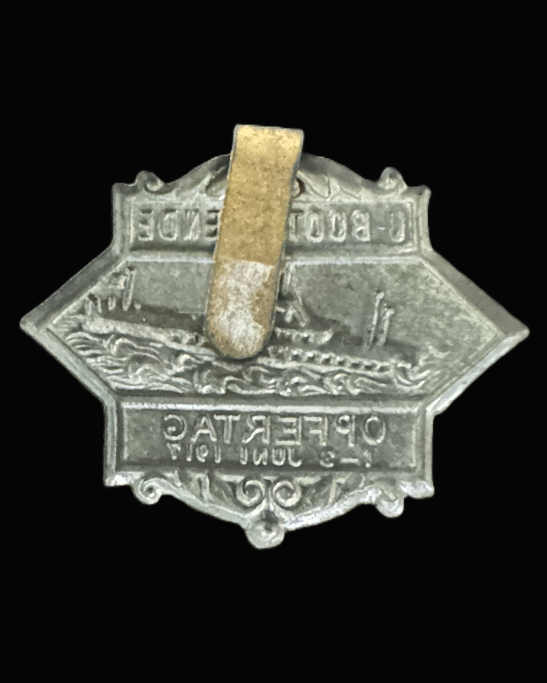 German U-Boot-Spende Donation Badge, 1–3 June 1917