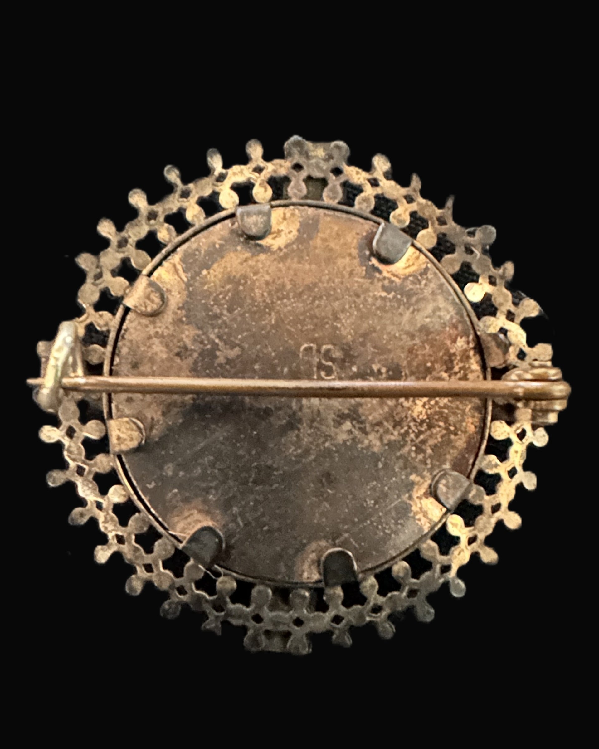 WWI German “Sweetheart” Photo Brooch
