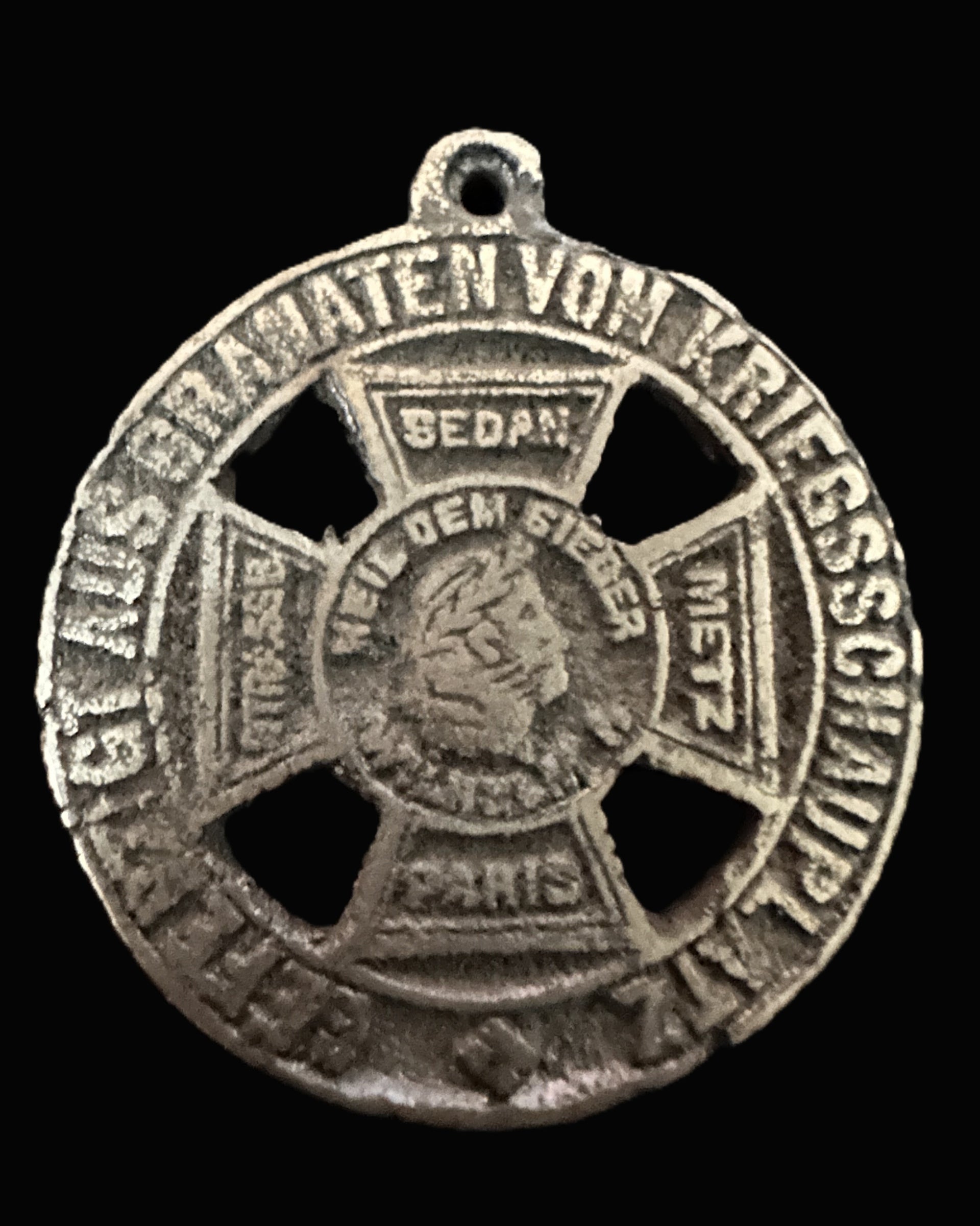 German Patriotic Pendant – 1870–71 Franco-Prussian War