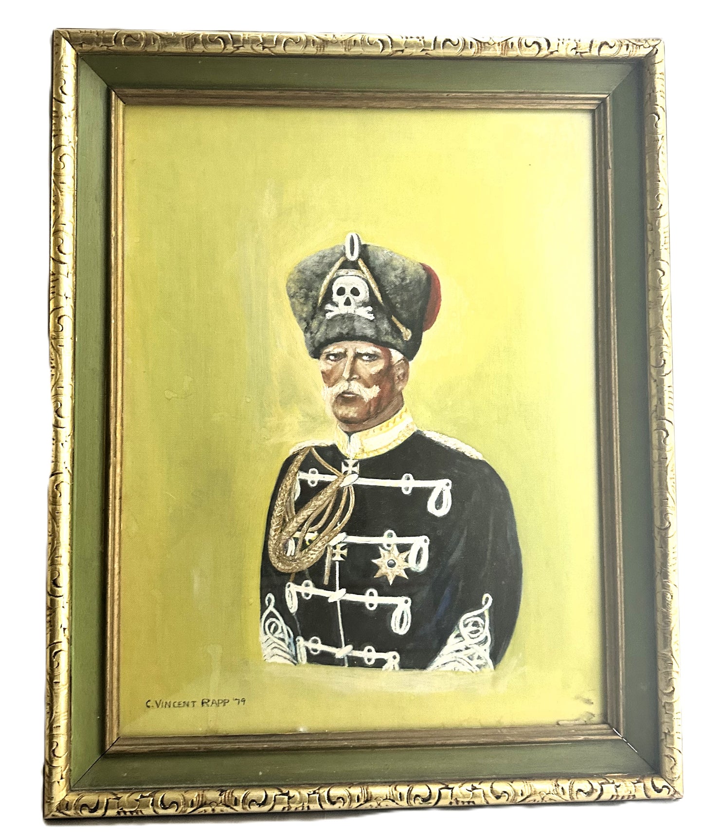 General August von Mackensen Painting by C. Vincent Rapp (1979)