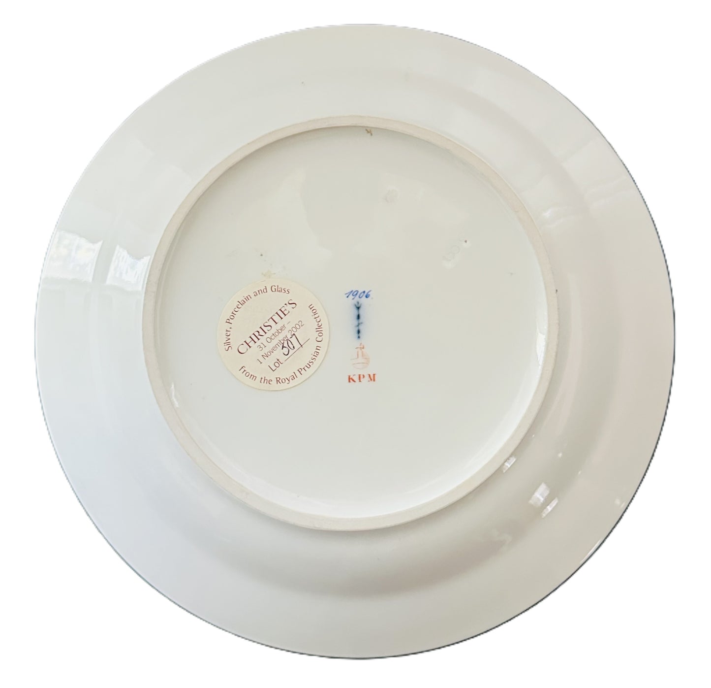 Kaiserliche Yacht Club Medium Dinner Plate – KPM Porcelain (1906)