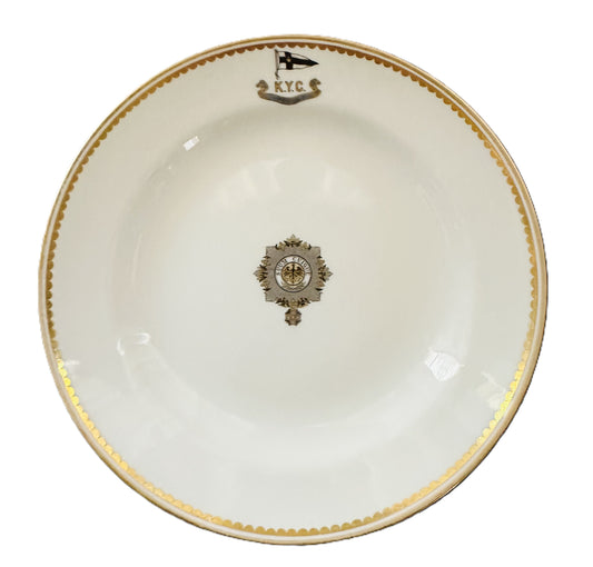 Kaiserliche Yacht Club Small Dinner Plate – KPM Porcelain