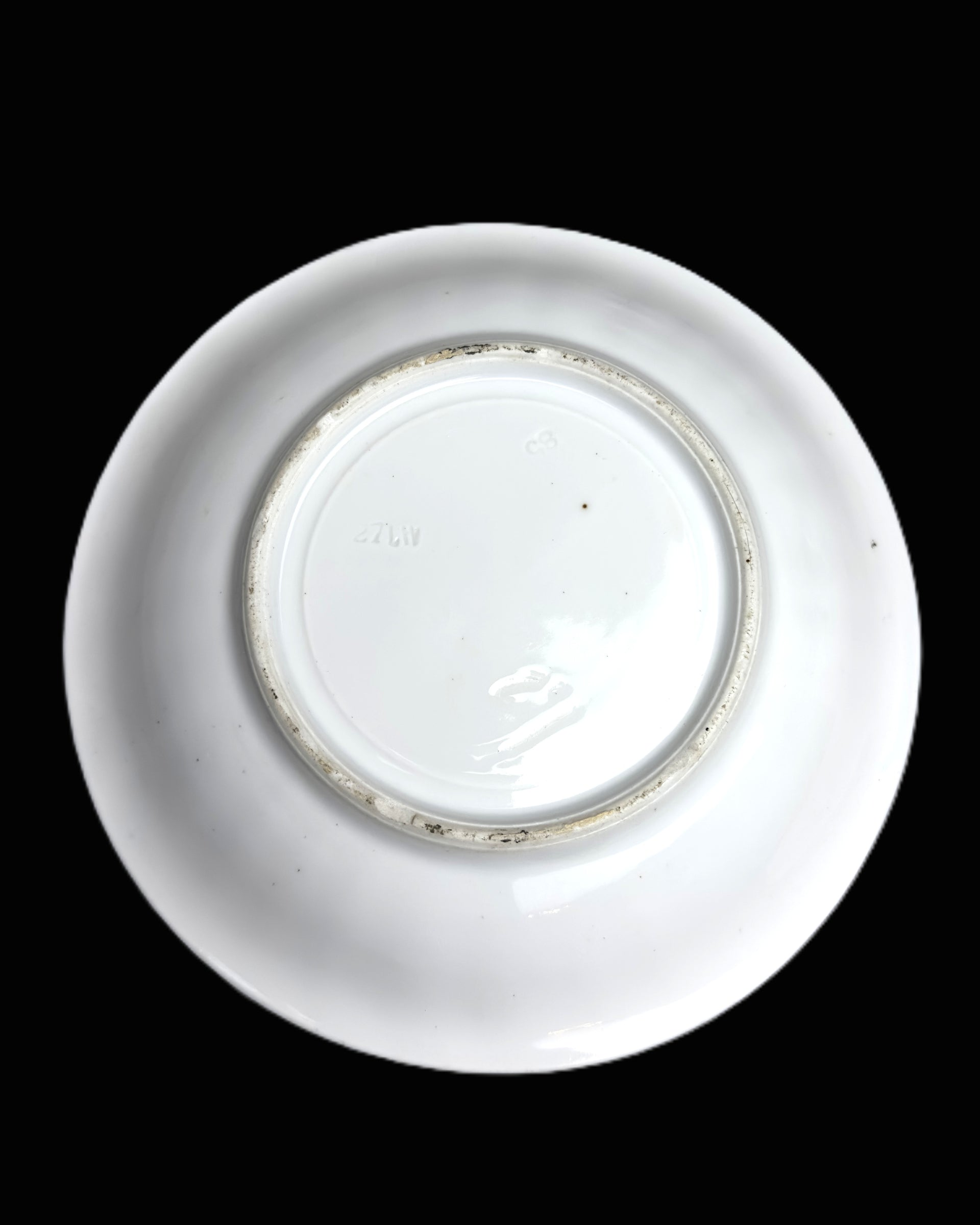 1892 Trier IR 29 von Horn Named Porcelain Military Saucer