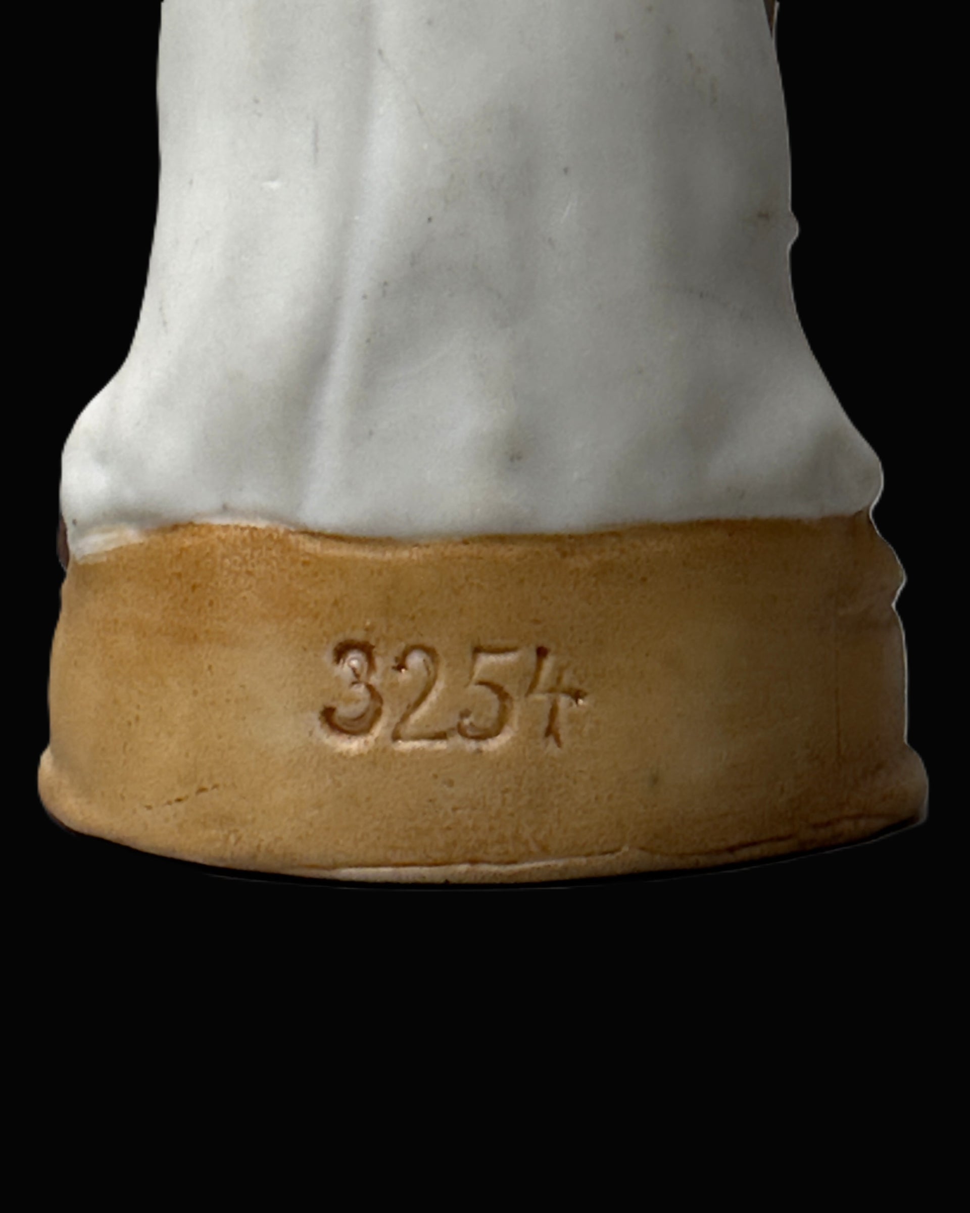 WWI German Guardian Angel and Infantryman Porcelain Figure