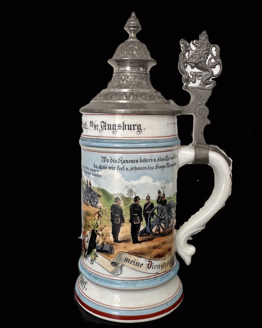 Imperial German Regimental Beer Stein