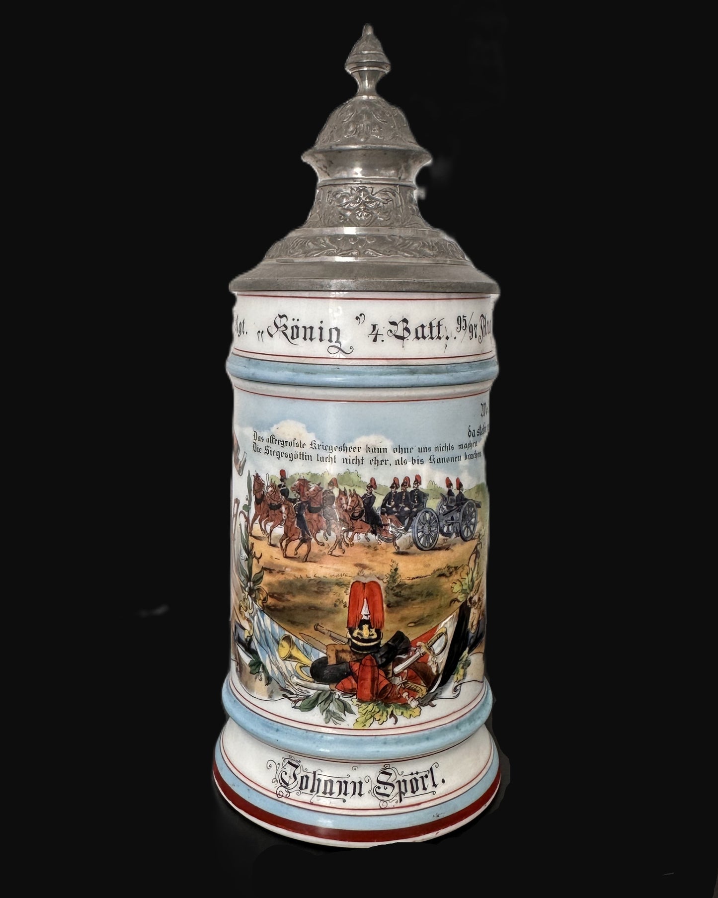 Imperial German Regimental Beer Stein