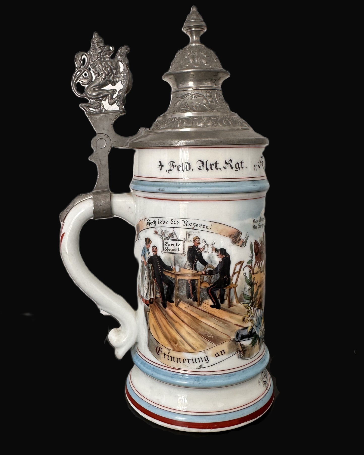 Imperial German Regimental Beer Stein