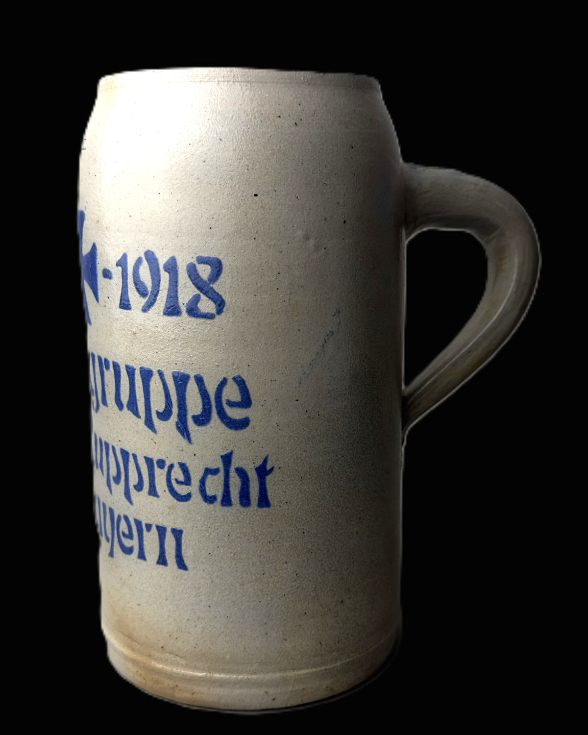 WWI German Heeresgruppe Kronprinz Rupprecht 1L Stoneware Beer Stein