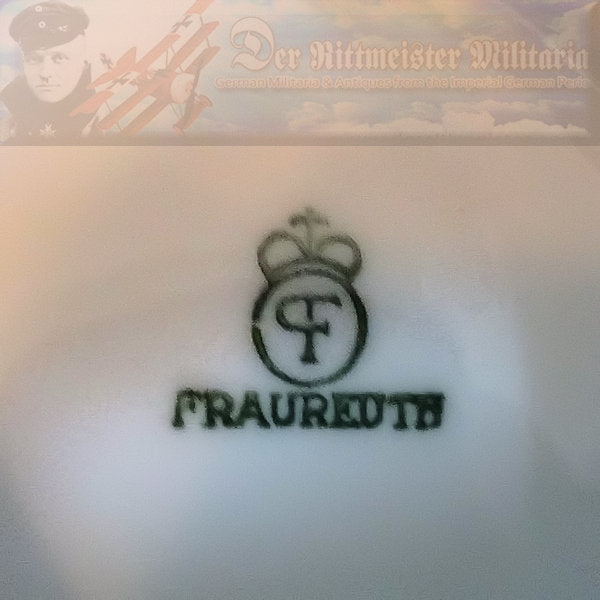 RARE GERMAN TABLEWARE DINING SET – Exquisite 22K Gold Trimmed Porcelain - Derrittmeister Militaria Group