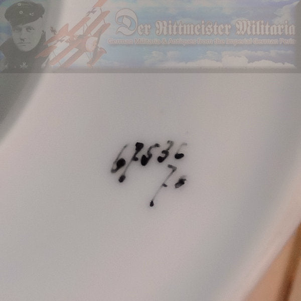 RARE GERMAN TABLEWARE DINING SET – Exquisite 22K Gold Trimmed Porcelain - Derrittmeister Militaria Group