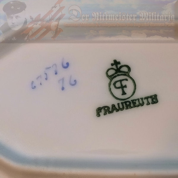 RARE GERMAN TABLEWARE DINING SET – Exquisite 22K Gold Trimmed Porcelain - Derrittmeister Militaria Group