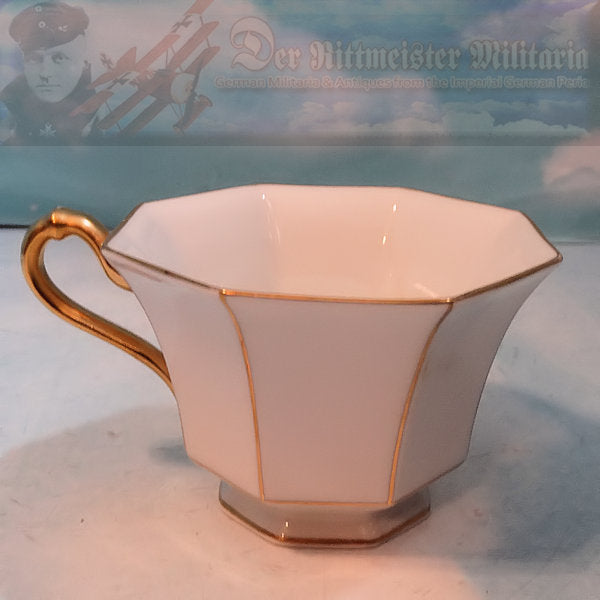 RARE GERMAN TABLEWARE DINING SET – Exquisite 22K Gold Trimmed Porcelain - Derrittmeister Militaria Group
