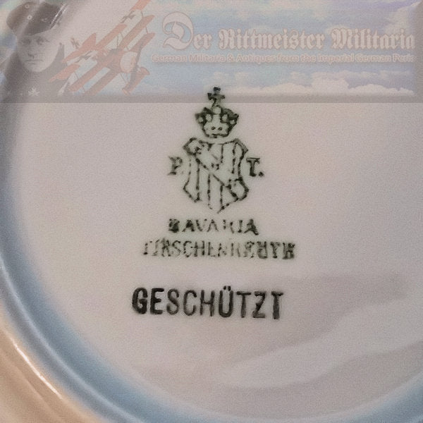 RARE GERMAN TABLEWARE DINING SET – Exquisite 22K Gold Trimmed Porcelain - Derrittmeister Militaria Group