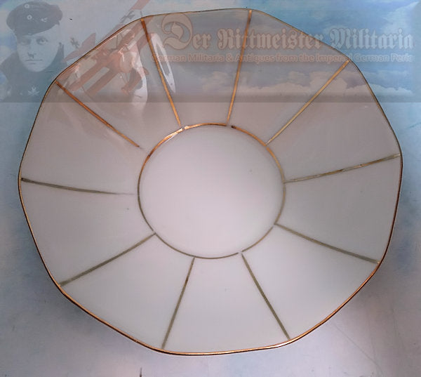 RARE GERMAN TABLEWARE DINING SET – Exquisite 22K Gold Trimmed Porcelain - Derrittmeister Militaria Group