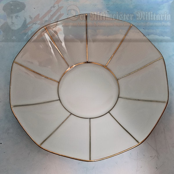 RARE GERMAN TABLEWARE DINING SET – Exquisite 22K Gold Trimmed Porcelain - Derrittmeister Militaria Group
