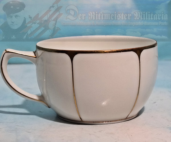 RARE GERMAN TABLEWARE DINING SET – Exquisite 22K Gold Trimmed Porcelain - Derrittmeister Militaria Group