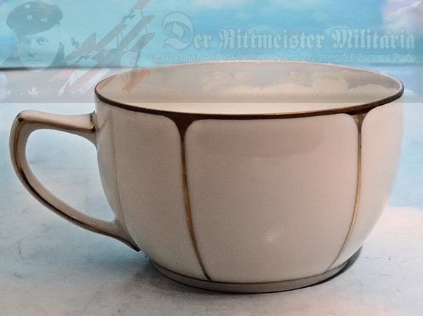 RARE GERMAN TABLEWARE DINING SET – Exquisite 22K Gold Trimmed Porcelain - Derrittmeister Militaria Group