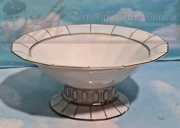 RARE GERMAN TABLEWARE DINING SET – Exquisite 22K Gold Trimmed Porcelain - Derrittmeister Militaria Group