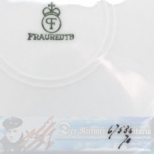 RARE GERMAN TABLEWARE DINING SET – Exquisite 22K Gold Trimmed Porcelain - Derrittmeister Militaria Group