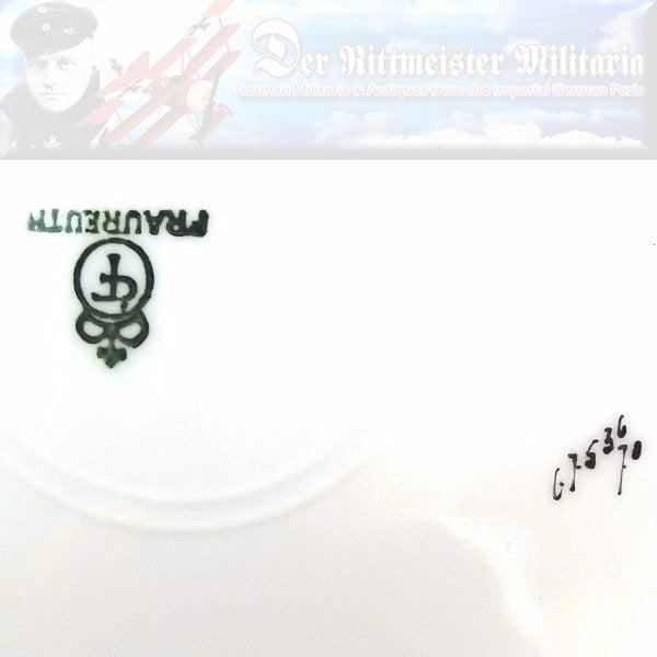 RARE GERMAN TABLEWARE DINING SET – Exquisite 22K Gold Trimmed Porcelain - Derrittmeister Militaria Group