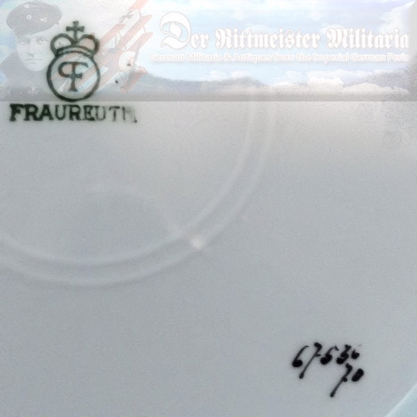RARE GERMAN TABLEWARE DINING SET – Exquisite 22K Gold Trimmed Porcelain - Derrittmeister Militaria Group
