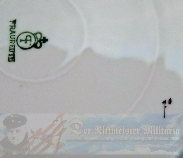 RARE GERMAN TABLEWARE DINING SET – Exquisite 22K Gold Trimmed Porcelain - Derrittmeister Militaria Group
