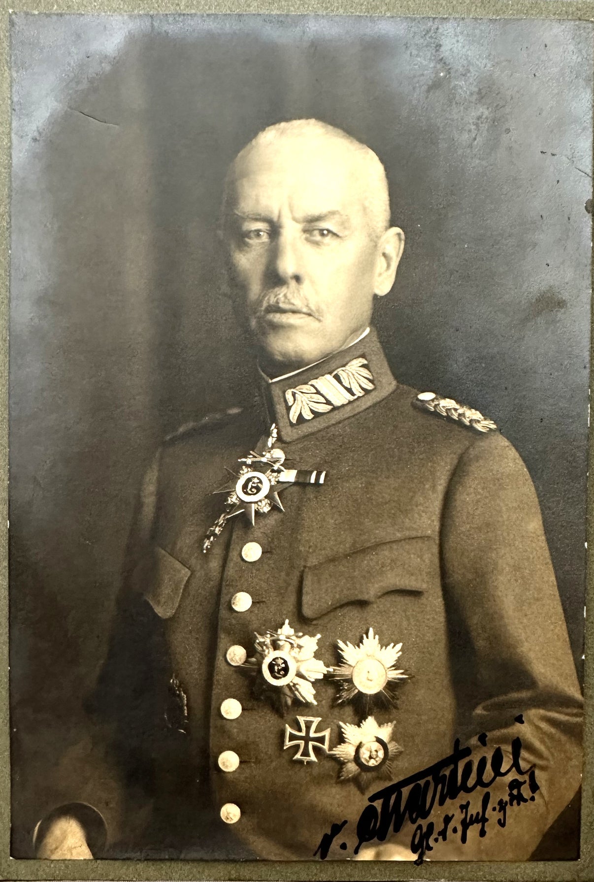 Original Autographed Photograph of General Karl, Ritter von Martini ...