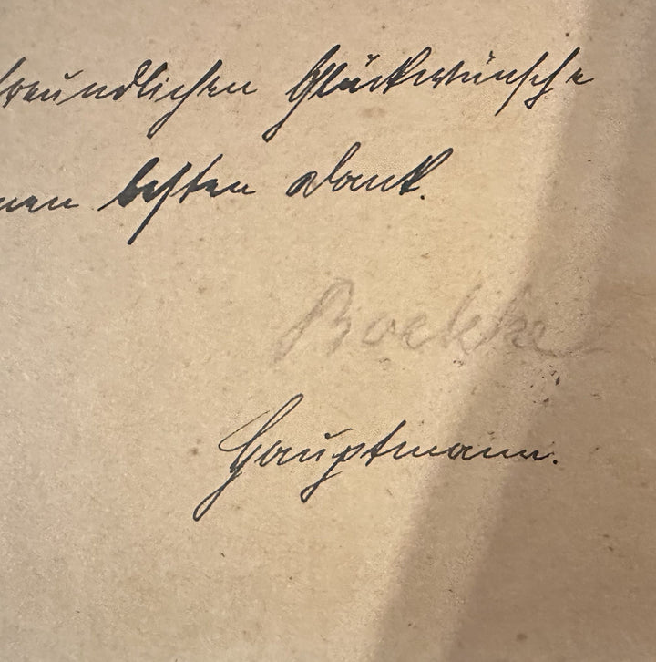 Germany Postcard Oswald Boelcke Autographed Days Before His Death - Derrittmeister Militaria Group
