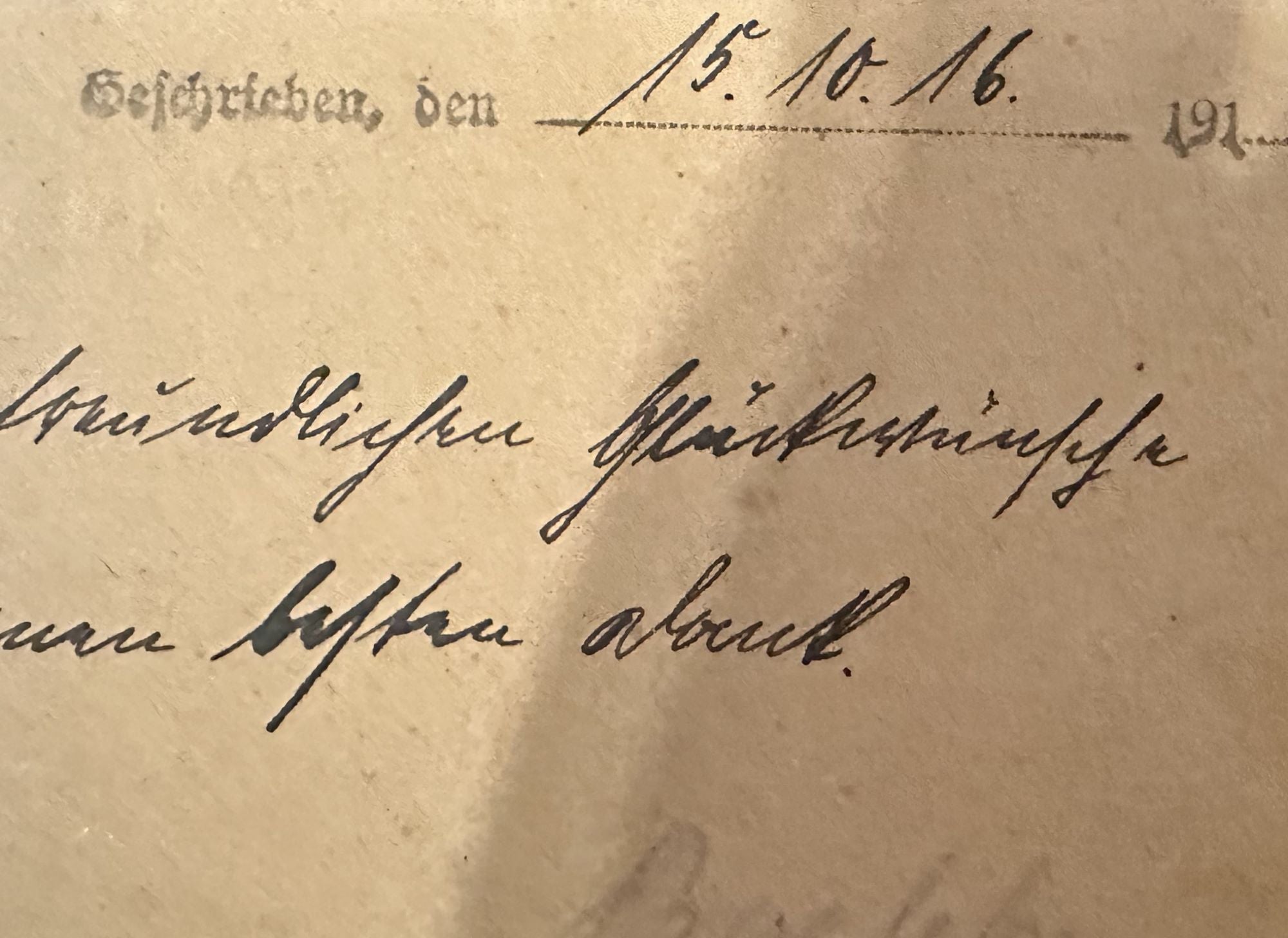Germany Postcard Oswald Boelcke Autographed Days Before His Death - Derrittmeister Militaria Group