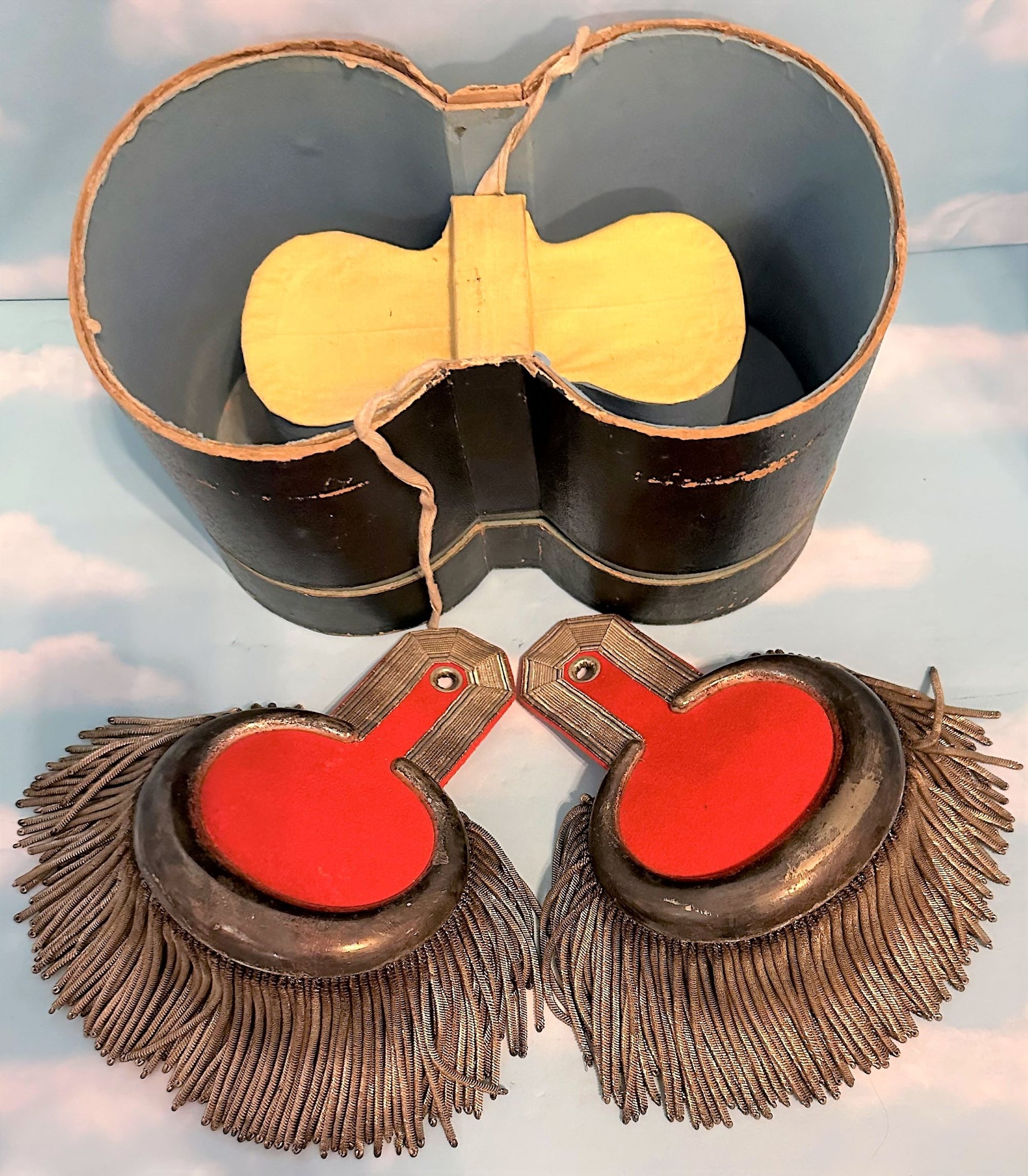 Bavarian Epaulettes for Major Prinz Alfons 1. Schweres Reiter Rgt - Derrittmeister Militaria Group