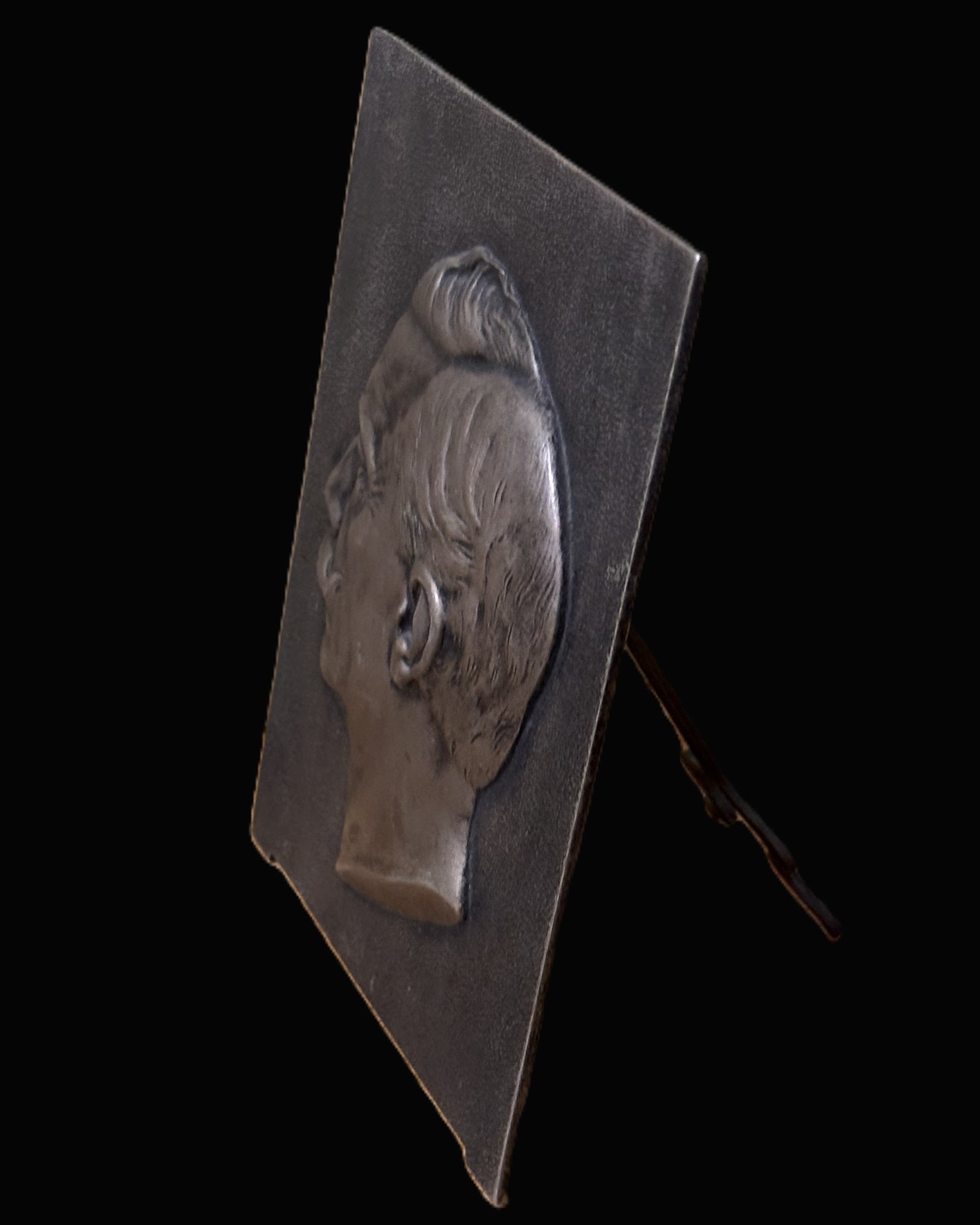 Bronze Relief Plaque of Kaiser Wilhelm II – Berlin Foundry Marked