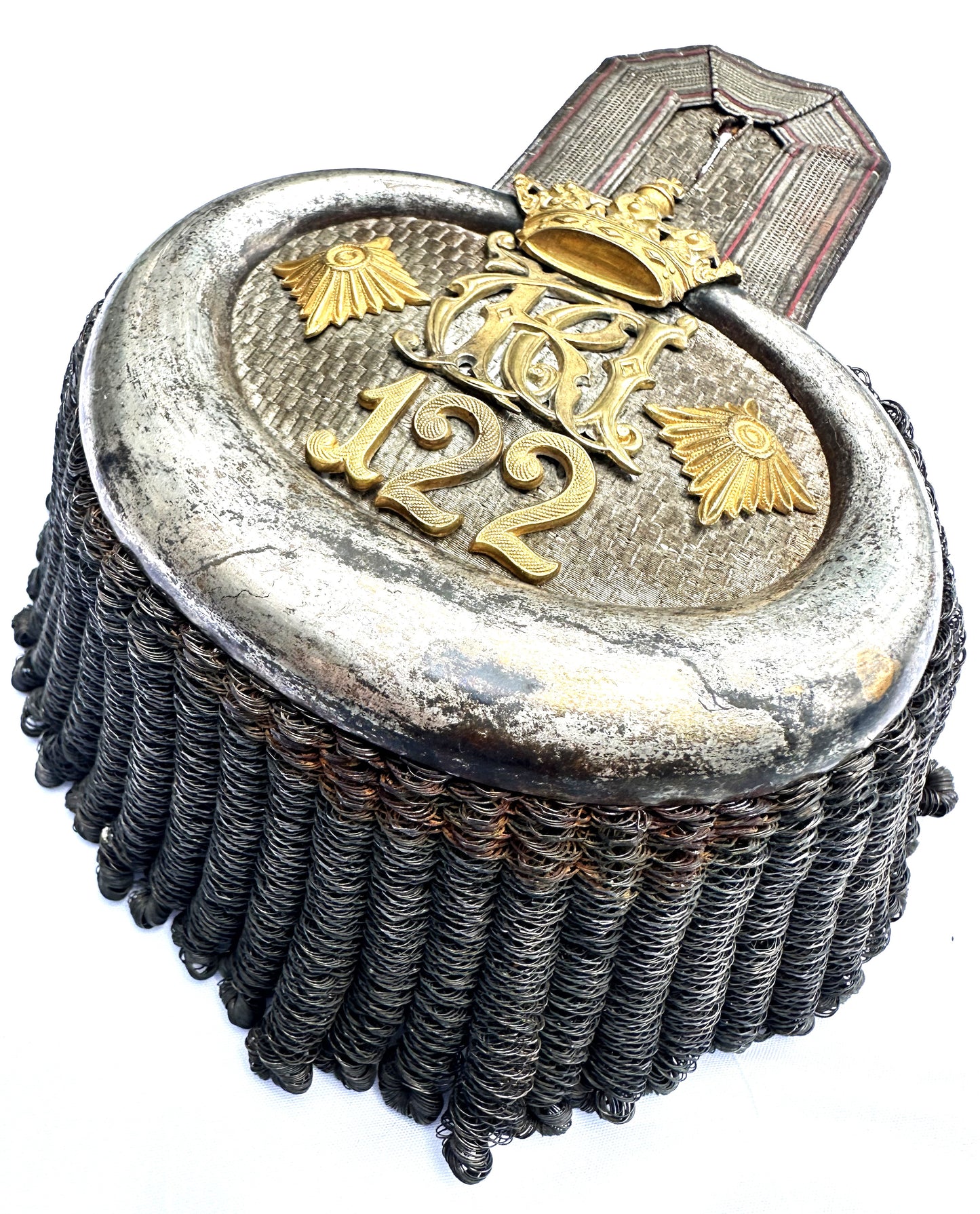 Single Epaulet for General der Infanterie - Infanterie-Regiment Nr 122 Württemberg