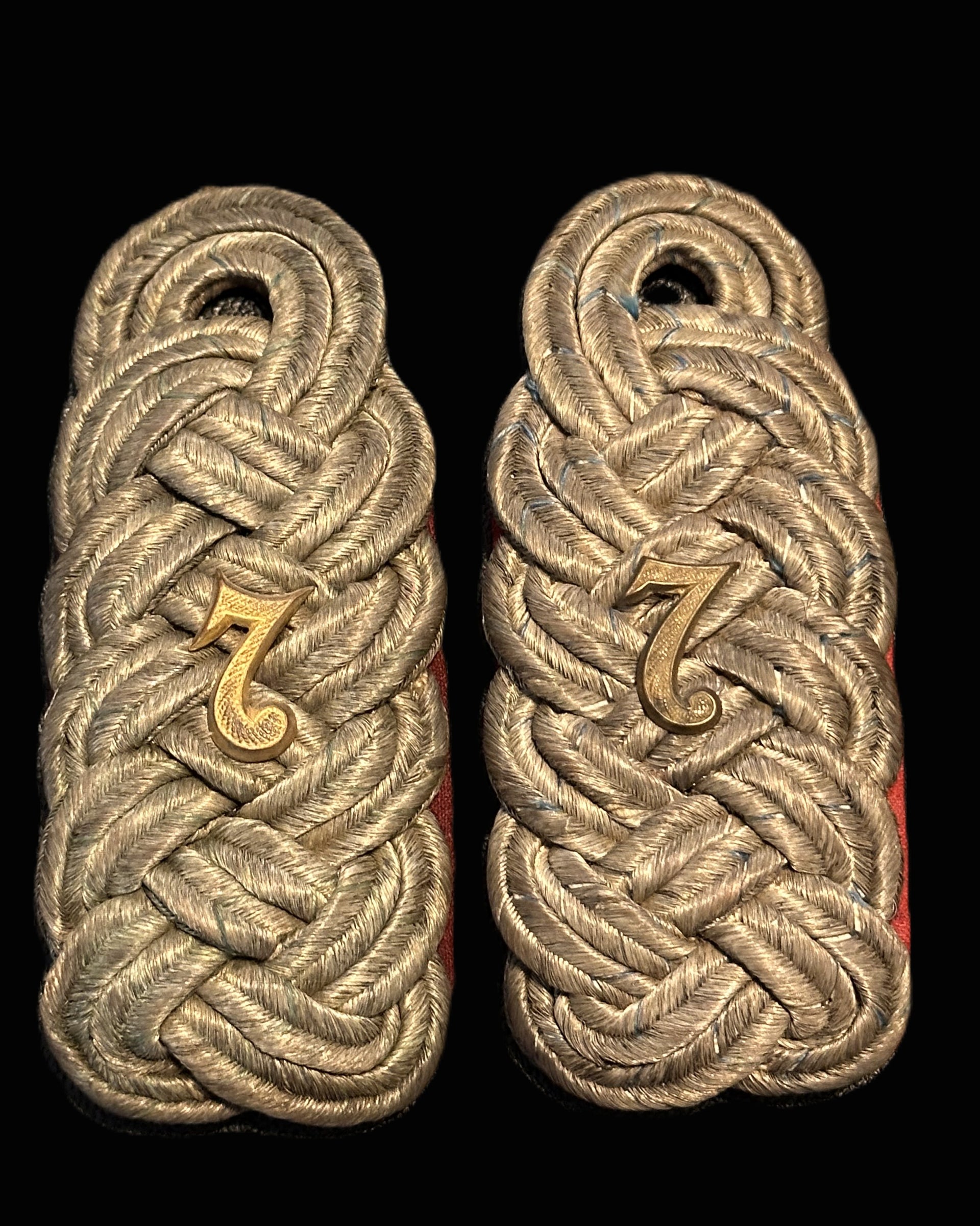 Bavarian Infantry Major’s Shoulder Boards – 7. Infanterie-Regiment