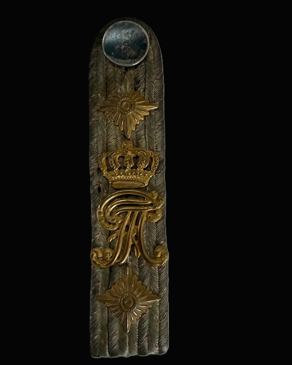 Imperial German Mecklenburg Grenadier 89 Hauptmann Shoulder Board Cypher