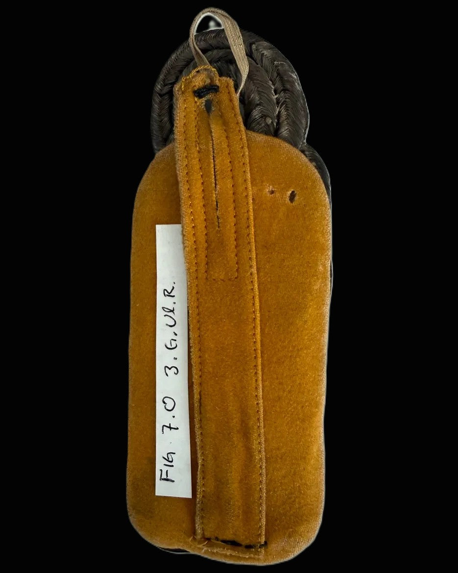 Imperial German 3rd Guard Uhlan Regiment Major Field Officer Shoulder Board
