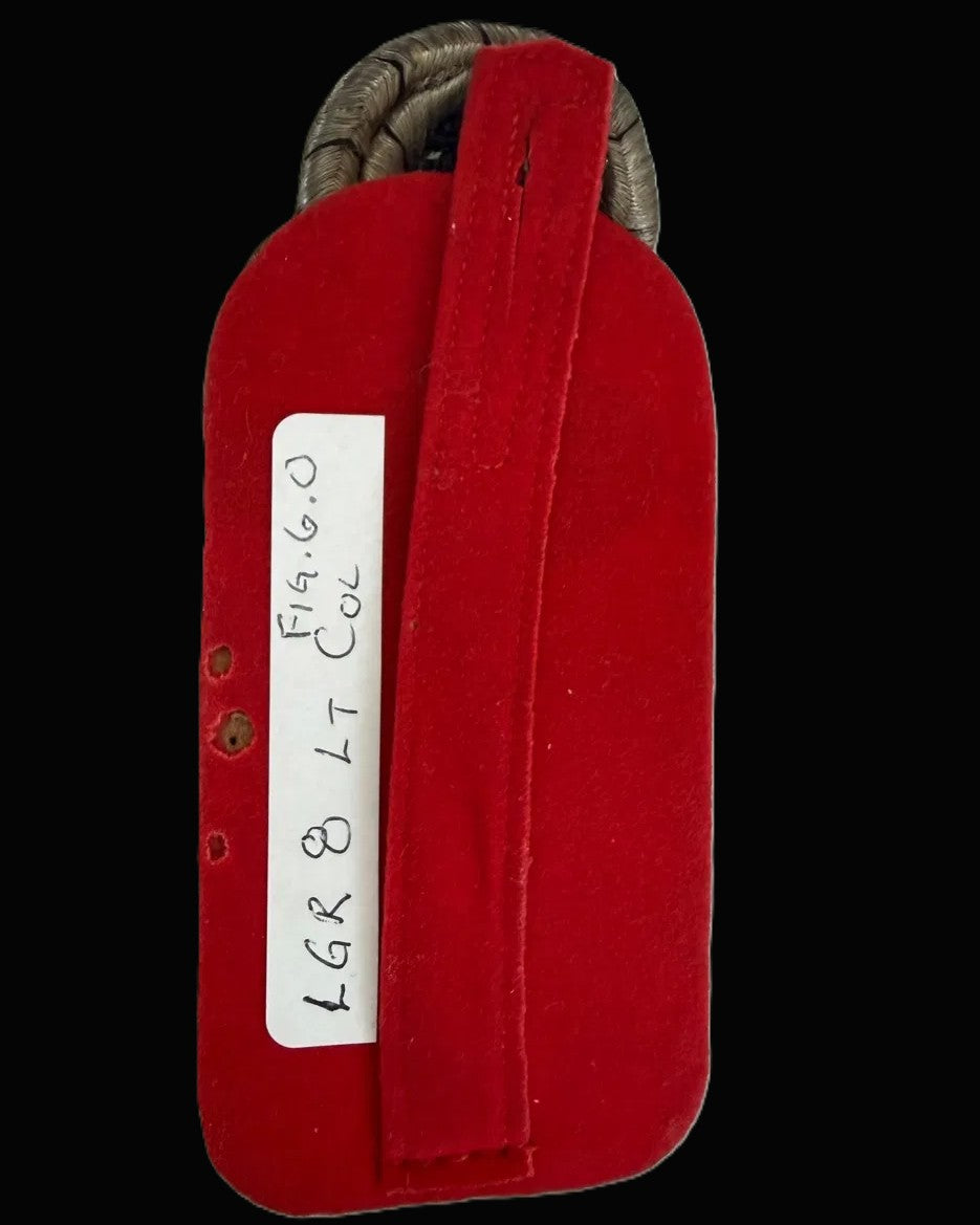 Imperial German Leib Grenadier 8 Oberstleutnant Shoulder Board Crown Cypher